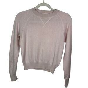 Quince Pure Cashmere Sweater Extra Small Blush Quiet Luxury Soft Girl Aesthetic